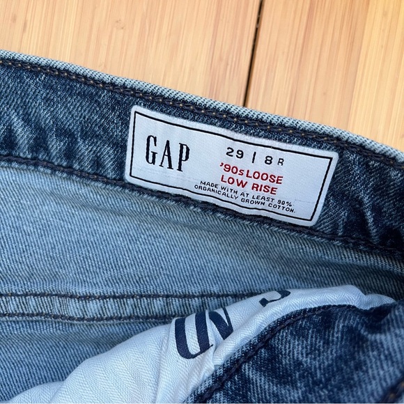 GAP Low Rise Denim Jeans - Blue - Picture 2 of 2